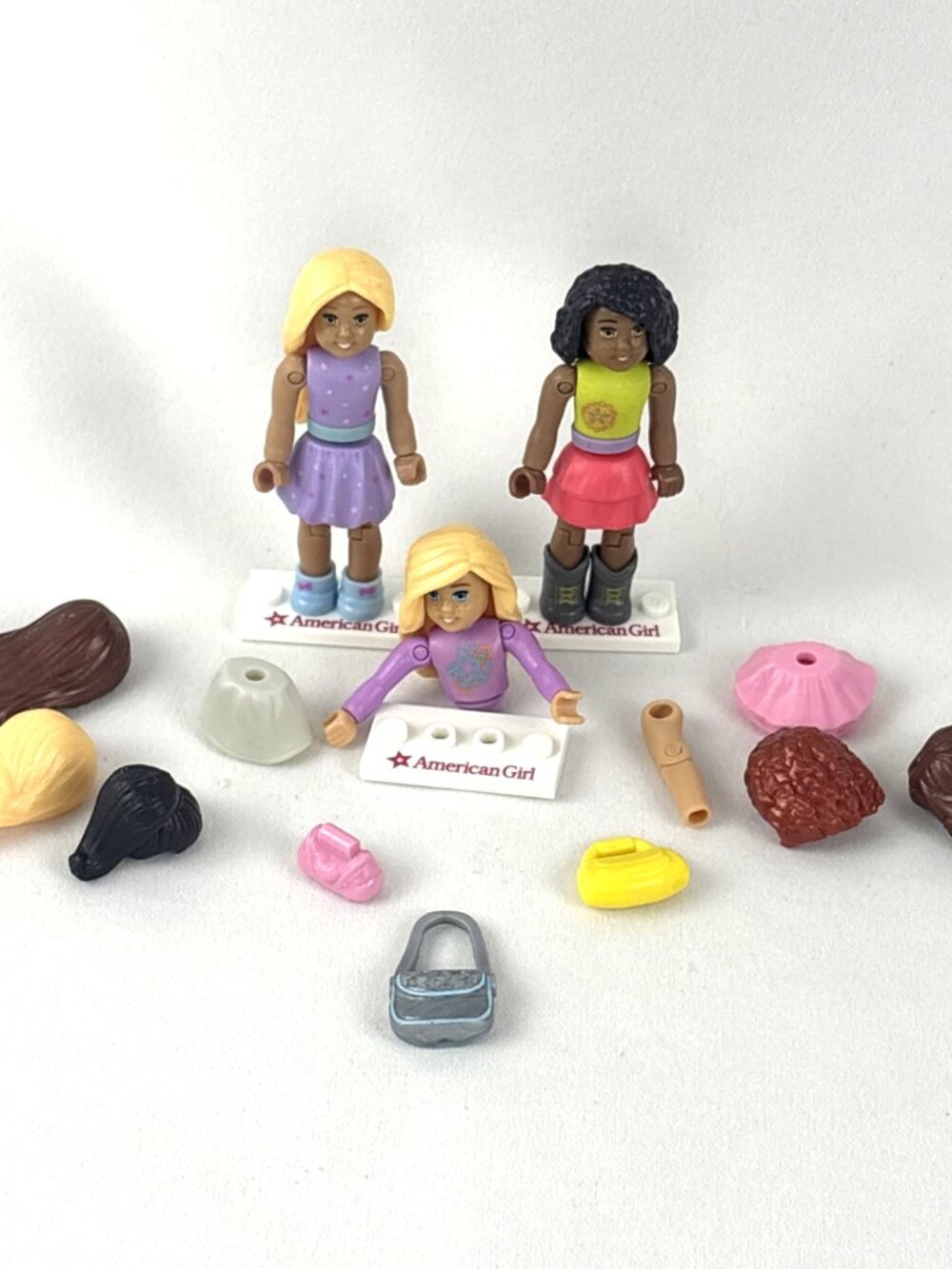 American Girl Mega Bloks Minifigures and Accessories